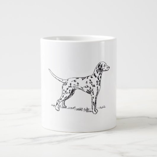 Grande Tasse Dalmatien (Devant)