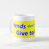 Grande tasse d'amis (Devant gauche)