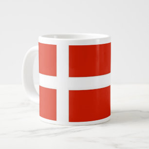 Grande Tasse Dannebrog; le drapeau officiel du Danemark