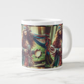 GRANDE TASSE DANSANT TSIGANE (Devant droit)