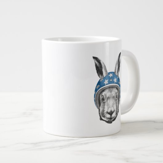 Grande Tasse Daredevil de lapin (Devant droit)