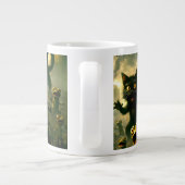 Grande Tasse Dawn of revolution funny rebel cat lizard frogs (Dos)