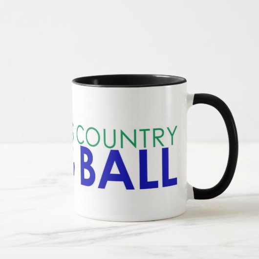 Grande tasse de boule de pays croisé (Droite)