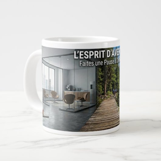 Grande Tasse De bureau à la nature mup (Devant gauche)