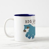 Grande tasse de cabine de lac pour nos amis (Gauche)