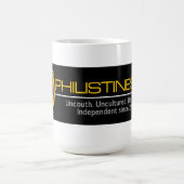 Grande tasse de café de MC de philistins (Centre)