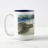 Grande tasse de café de tortue de mer d'île (Gauche)