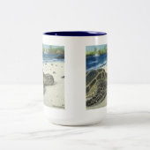 Grande tasse de café de tortue de mer d'île (Centre)