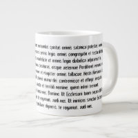 GRANDE tasse de café d'exorcisme surnaturel