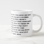 GRANDE tasse de café d'exorcisme surnaturel (Droite)