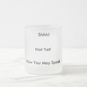 Grande tasse de café givrée (Centre)