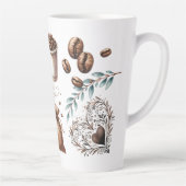 Grande tasse de café L'amour est en train de se pr (Droite)