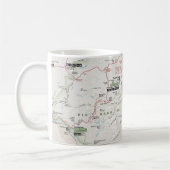 Grande tasse de carte de courbure (le Texas) (Gauche)