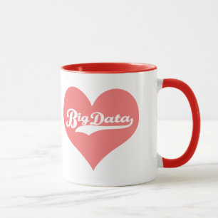 Grande tasse de données d'amour