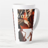 grande tasse de latte (Angle droit)