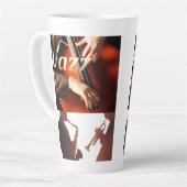 grande tasse de latte (Angle gauche)