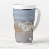 Grande tasse de latte de 17 oz (Angle droit)