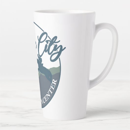 grande tasse de latte SCEC (Droite)