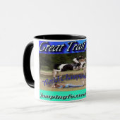 Grande tasse de logo de champion du monde de (Devant gauche)