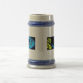 Grande tasse de lune bleue (Centre)