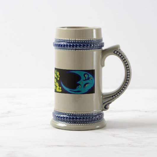 Grande tasse de lune bleue (Droite)