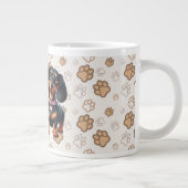 Grande Tasse De mignons amis dachshund (Droite)
