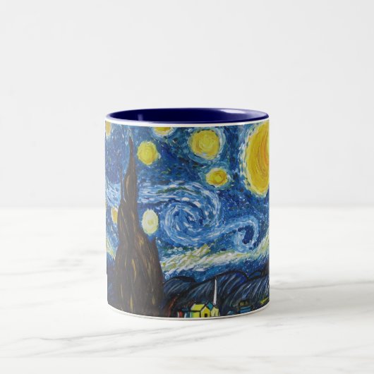 Grande tasse de nuit étoilée (Centre)