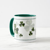 Grande tasse de shamrock (Devant gauche)