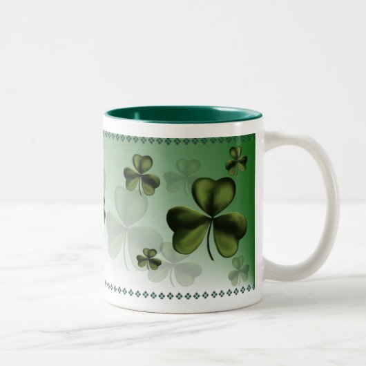 Grande tasse de shamrock (Droit)