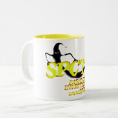 Grande tasse de SPCTR - jaune (Devant gauche)