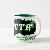 Grande tasse de SPCTR - vert (Devant droit)