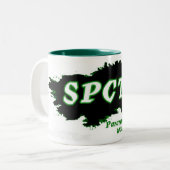 Grande tasse de SPCTR - vert (Devant gauche)