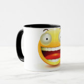 Grande tasse de visage de yeux (Devant gauche)