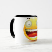 Grande tasse de visage de yeux
