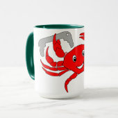 Grande tasse de vitesse de crabe - 15 onces (Devant gauche)