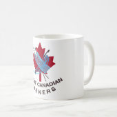 Grande tasse de Yarners de Canadien (Devant droit)