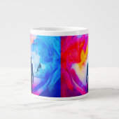 Grande Tasse Debout dans les couleurs (Devant)