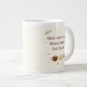 Grande Tasse December Mornings | Slow Mornings. Warm Hands. (Devant droit)