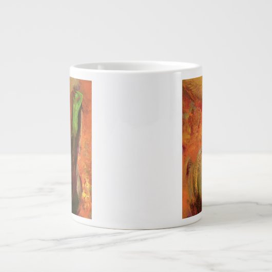 Grande Tasse Décès vert (Devant)