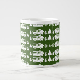 Grande Tasse Décor de Noël RV Motorhome