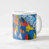 Grande Tasse Décoration de drapeau triangulaire (Devant droit)