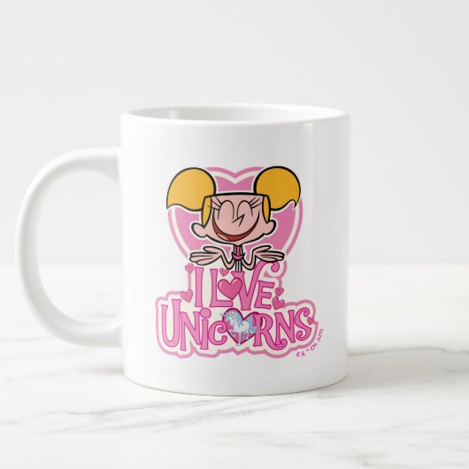 Grande Tasse Dee Dee - I Love Unicorns (Gauche)