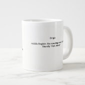 Grande Tasse Définition de l'Ave Maria (Devant droit)