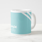 Grande tasse d'éléphant de logo de sanctuaire de (Devant droit)