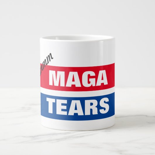 Grande Tasse Délicates larmes MAGA (Devant)