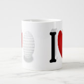 Grande Tasse demi-texte du ventilateur de golf (Devant)