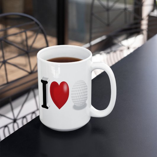 Grande Tasse demi-texte du ventilateur de golf