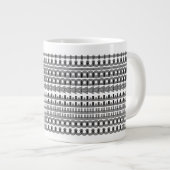 Grande Tasse Dépendant au Café Message Caché Drôle 111B (Devant droit)