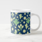 Grande Tasse Desert Cactus & Succulent Pattern (Droite)