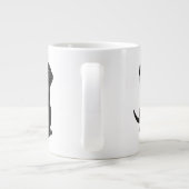 Grande Tasse Design Black Labrador (Dos)
